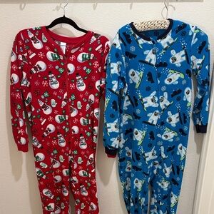 The Children's Place Red and Blue Kids Pajama Sets